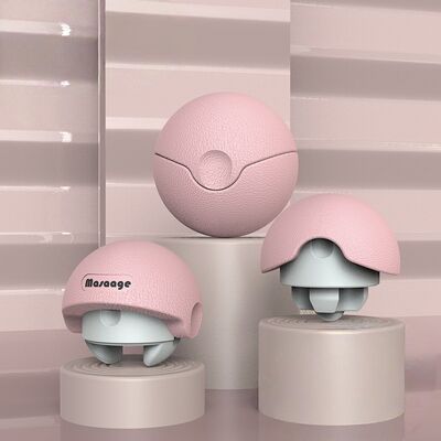 মাল্টিফাংশনাল ফ্যাসিয়া বল নরম পায়ে ম্যাসেজিং ঘাড় এবং সার্ভিকাল মেরুদণ্ড যোগব্যায়াম বল ম্যাসেজ বল